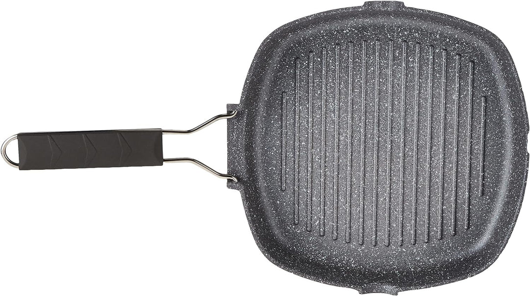 Tognana WI758BBAMNF Grill mit Klappgriff Mythos, Aluminium, Grau, 0