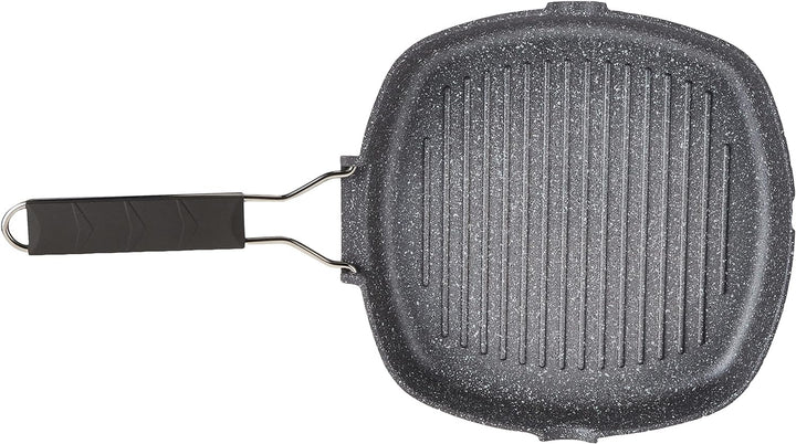 Tognana WI758BBAMNF Grill mit Klappgriff Mythos, Aluminium, Grau, 0