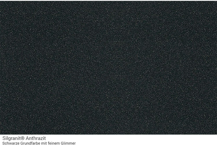 BLANCO METRA 45 S-F | SILGRANIT anthrazit | Einbauart: Flächenbündig | reversibel | mit Ablauffernbe