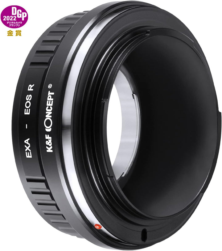 K&F Concept Lens Mount Adapter EXA-EOS R Manueller Fokus Kompatibel mit Exakta, Auto Topcon Objektiv
