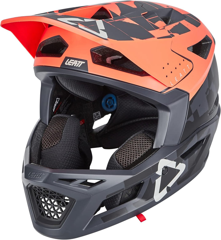 Leatt Casque MTB Gravity 4.0-Coral-L 59-60cm Helm, L