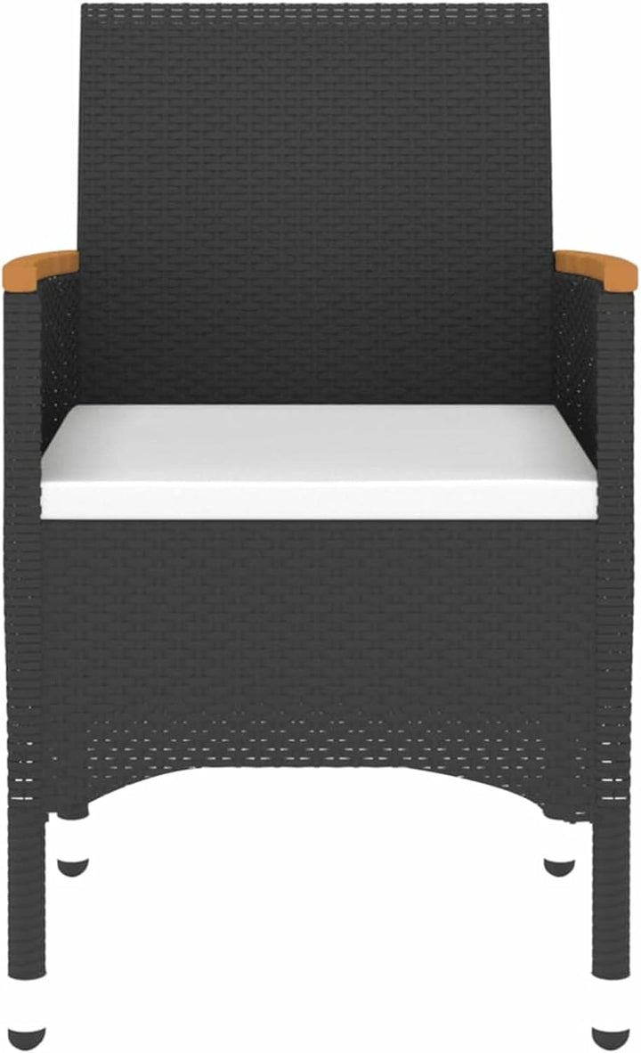 Tidyard 3-TLG. Balkonmöbel, Garten Essgruppe, Bistro Set, Tisch und 2 Stühle, Balkonset für Balkon G