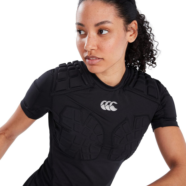 Canterbury Damen Pro Protection Weste Schutzweste 38 Schwarz, 38 Schwarz