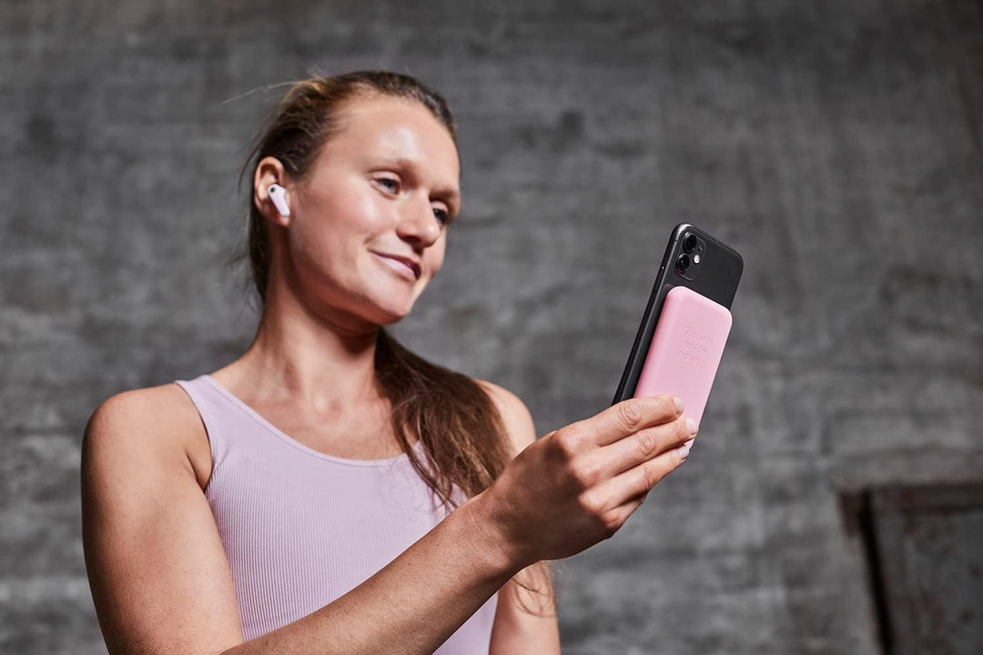 KREAFUNK toCHARGE Qi, Wireless Design-Powerbank Dusty Rose, Dusty Rose
