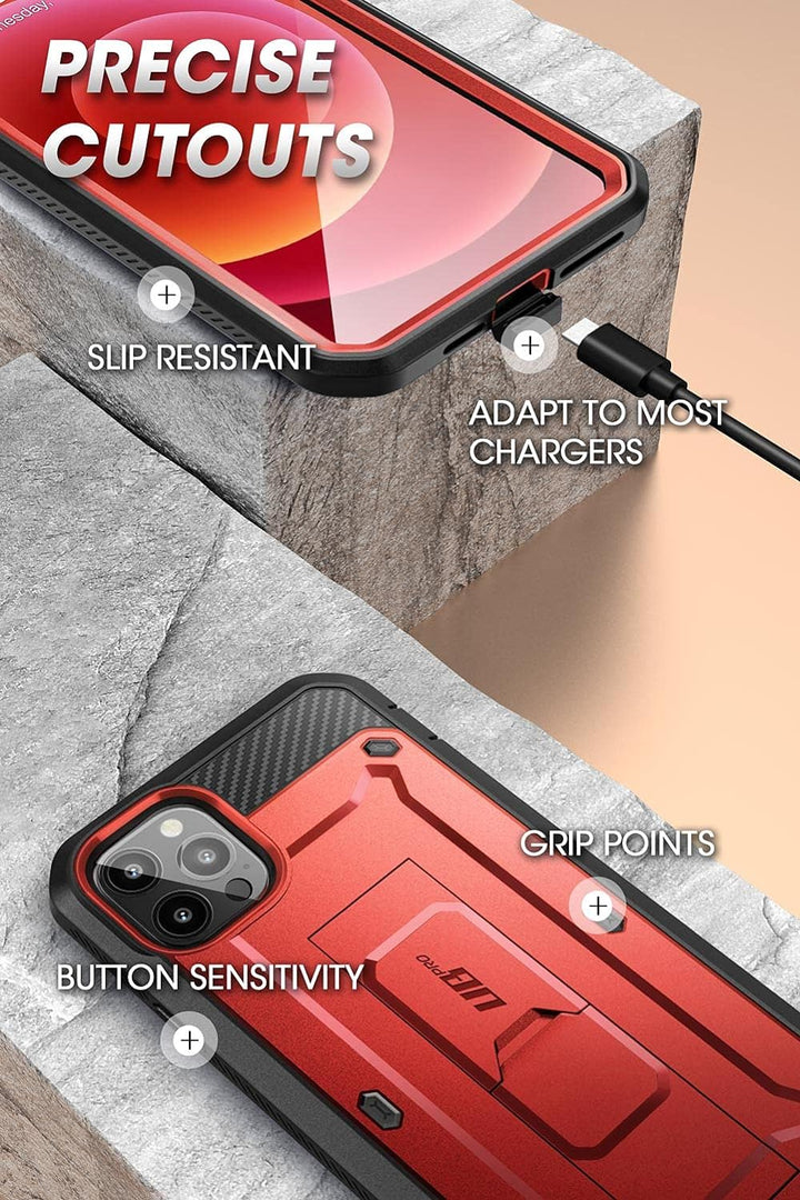 SUPCASE Outdoor Hülle für iPhone 13 Pro (6.1") Handyhülle 360 Grad Case Bumper Schutzhülle Cover [Un