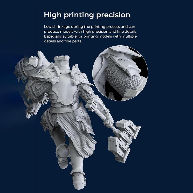 Creality 3D-Drucker Resin, Hochpräzisionsharz für 8K LCD 3D-Druck, 405nm UV-härtendes Resin, schnell