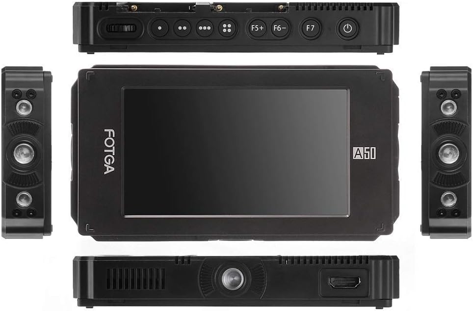Fotga DP500IIIS A50T 5-Zoll FHD Video Camera Feldmonitor, Berühren Bildschirm Field Monitor,1920x108