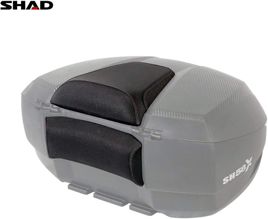 D0ri80 - verchromte beifahrer-rückenlehne für motorrad sh58x sh59 Single, Single