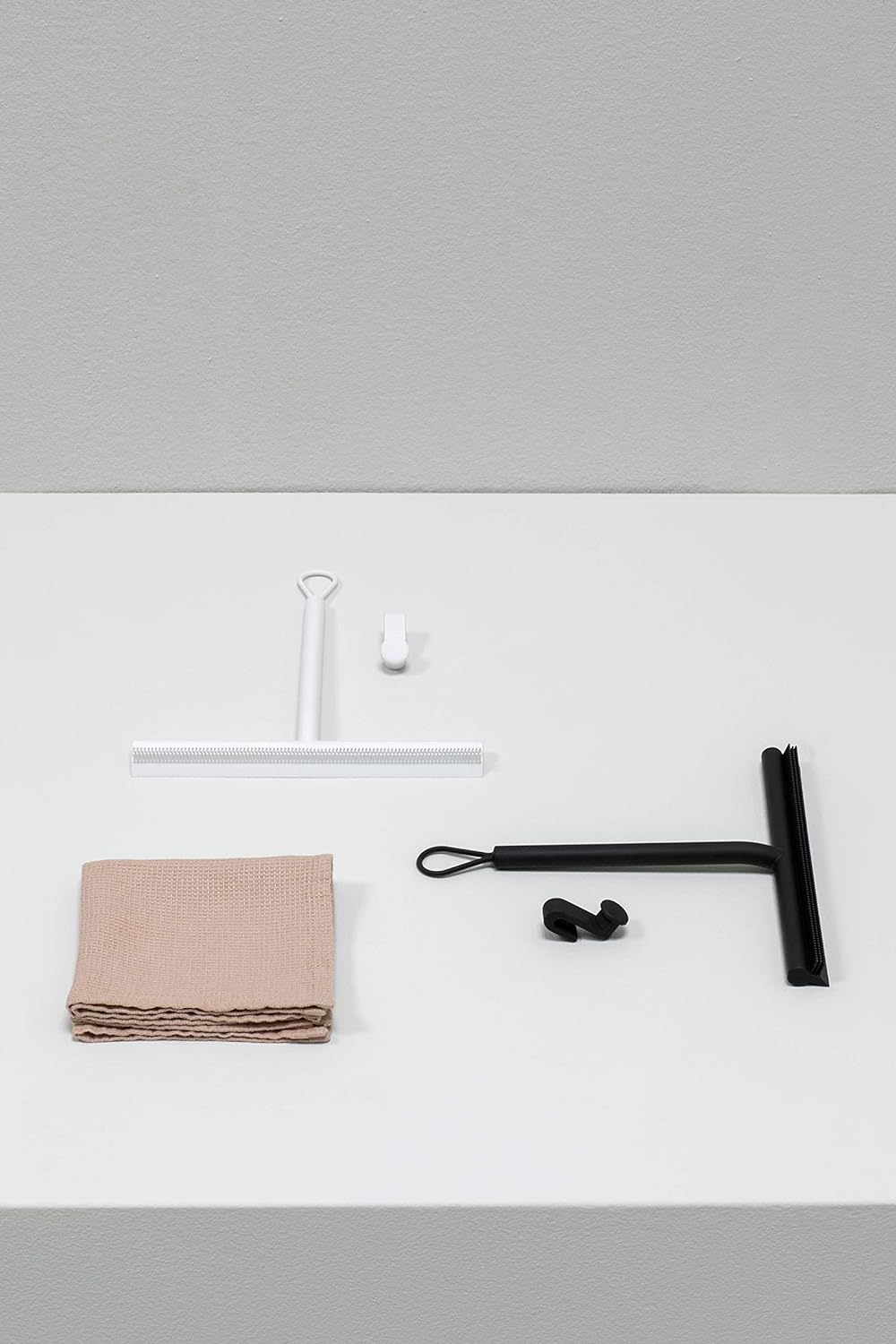 Brabantia Duschabzieher, Dunkelgrau, Einheitsgrösse Dark Grey, Dark Grey