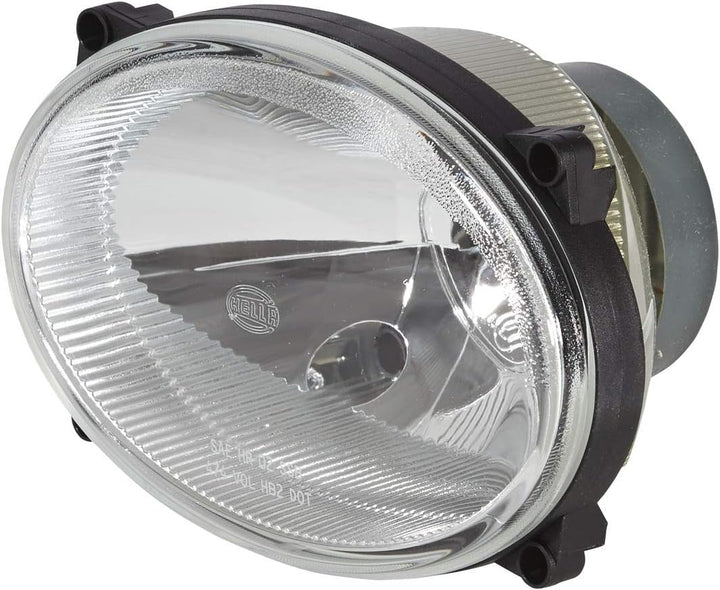 HELLA - Halogen-Scheinwerfereinsatz, Hauptscheinwerfer - 12/24V - Lichtscheibenfarbe: glasklar - bei