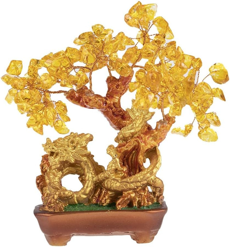 lachineuse Dragon-Baum aus Zitrone – Feng Shui – Erfolg, Reichtum und Wohlstand Drache - Citrin, Dra
