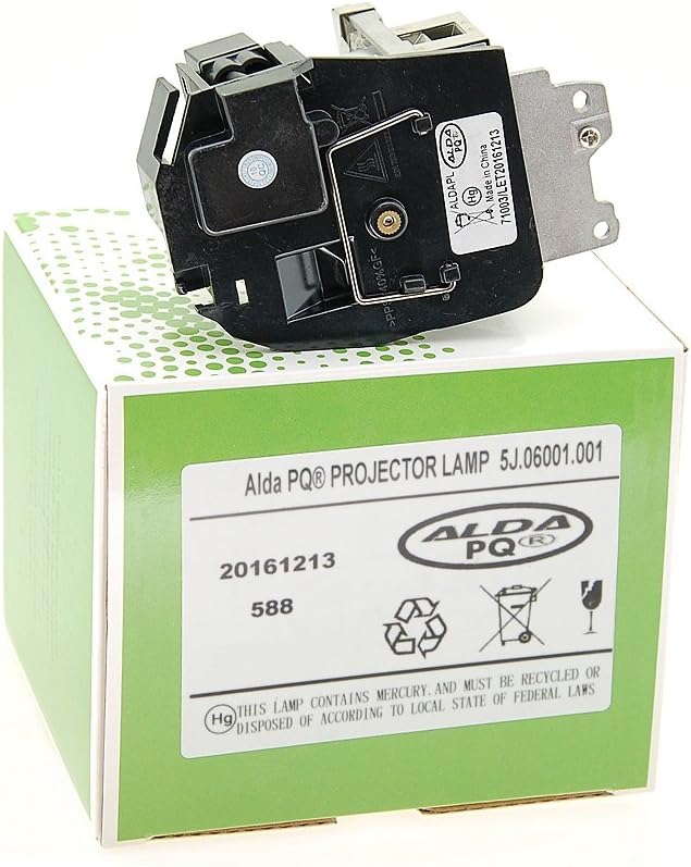 Alda PQ-Premium, Beamerlampe/Ersatzlampe für BENQ MP623 Projektoren, Lampe mit Gehäuse