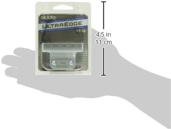 Andis Carbon-Infused Steel UltraEdge Dog Clipper Blade, Size-T-10, 1/6-Inch Cut Length (22305) T-10/