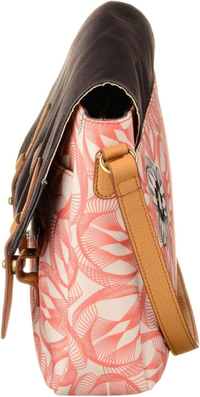 Oilily M Shoulder Bag OES7186-330 Pink Flamingo Damen Schultertasche,Umhängetasche Pink (31 x 7 x 23