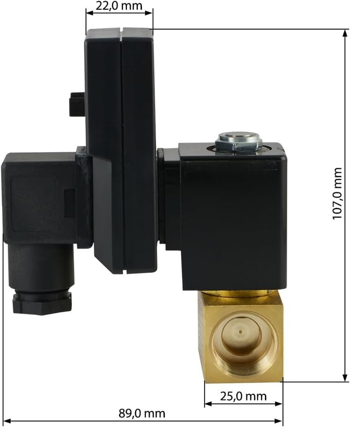 Fittingteile - Taktgesteuerte Kondensatableiter 230 V AC Magnetventil mit Timer 16 bar (Gewindegröss
