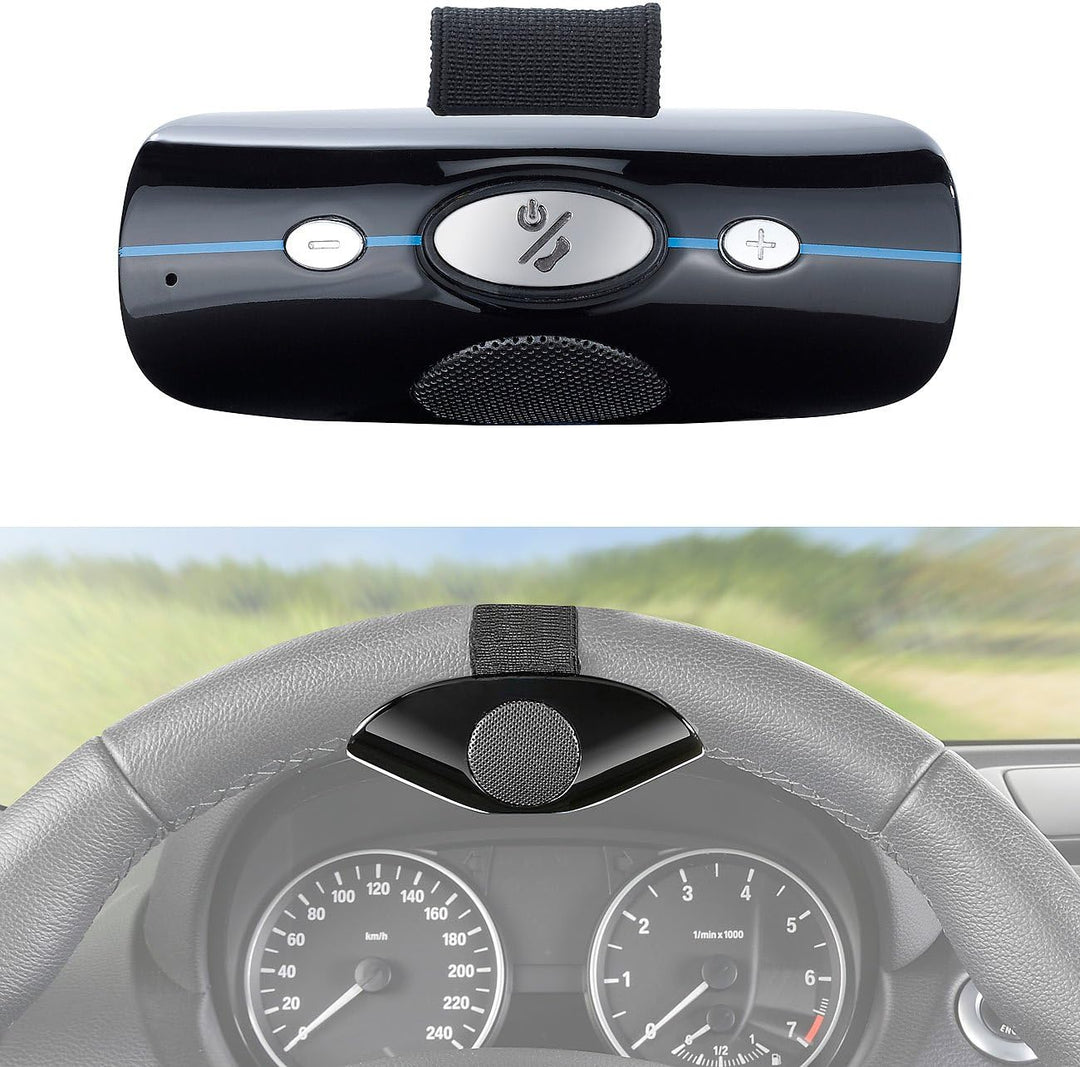 Callstel Freisprecher: Lenkrad-Freisprecheinrichtung BFX-300.Mini, mit Bluetooth & Multipoint (Freis