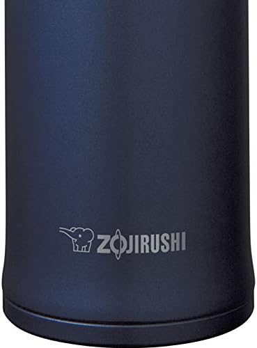 KitchenCraft - Zojirushi Reisebecher/Thermosbecher aus Edelstahl - 480 ml - Smokey Blue 6.7 x 6.7 x