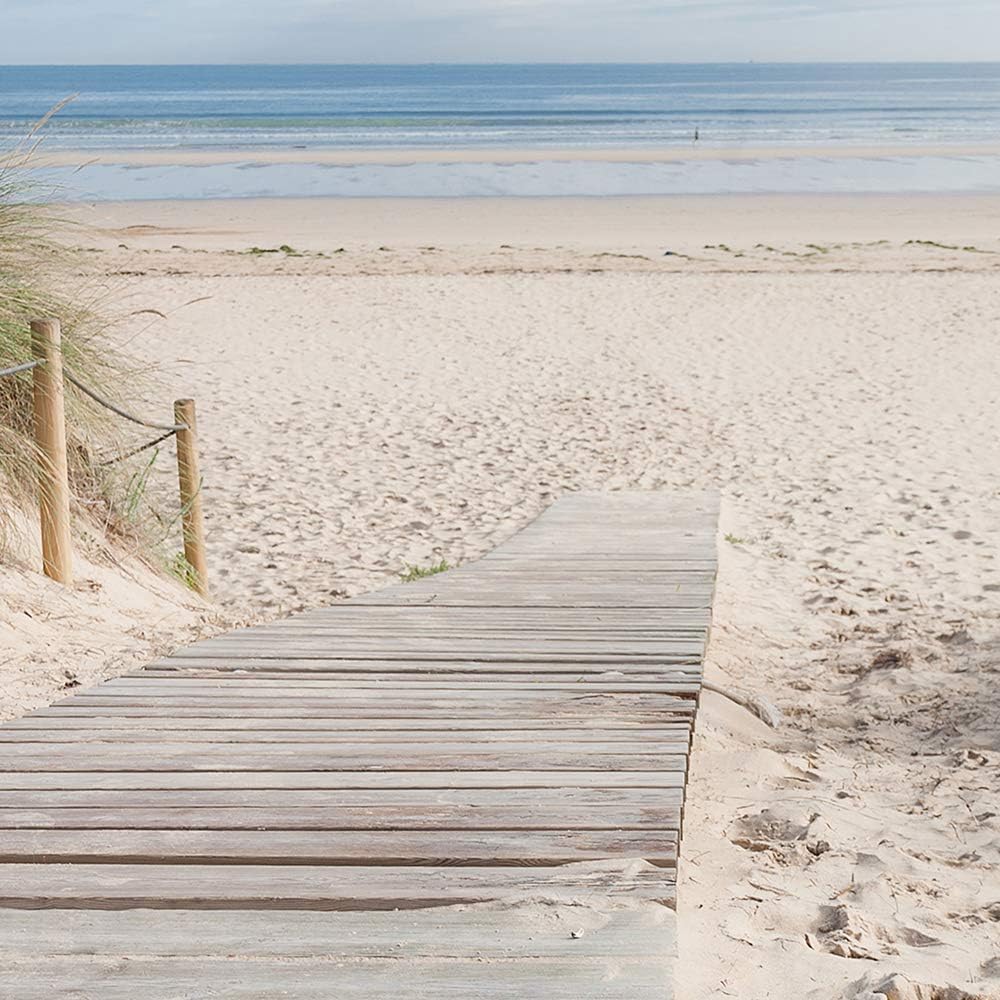 Feeby Viles - Leinwand Bilder - Fensterblick Natur- 90x60 cm- Deko Wohnzimmer - Wandbilder Schlafzim