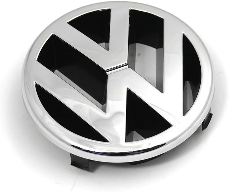 Volkswagen 3B0853601ULM Emblem vorn Kühlergrill Zeichen Grill Logo, Chrom/schwarz