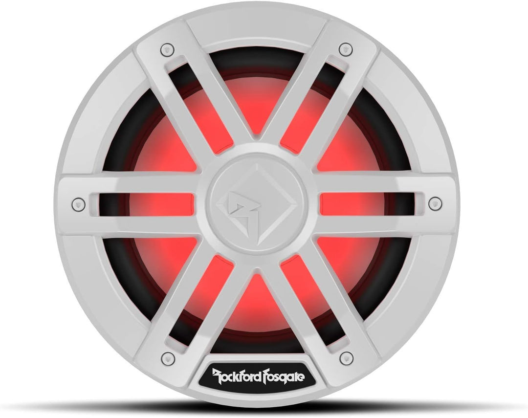 Rockford Fosgate Marine M1D2-8 Color OPTIX - 20cm D2 Subwoofer weiss