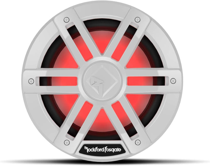 Rockford Fosgate Marine M1D2-8 Color OPTIX - 20cm D2 Subwoofer weiss