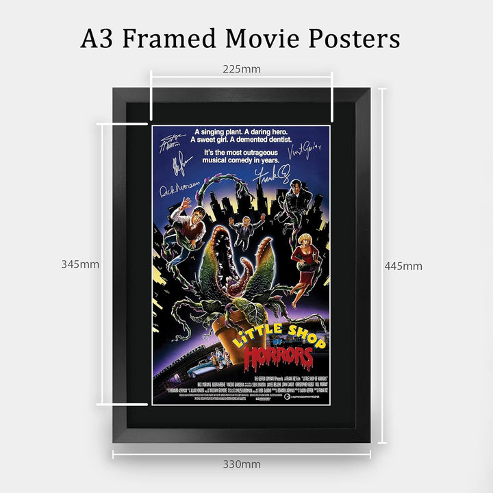 HWC Trading FR A3 Little Shop of Horrors Filmposter Rick Moranis Gifts Gedrucktes Autogrammbild für