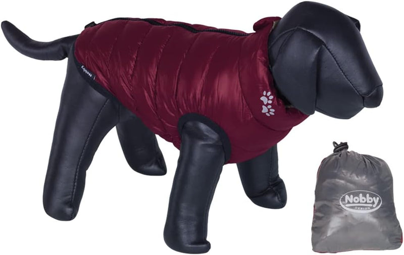 Nobby Hundemantel LIGHT, bordeaux-grau 36 cm, 1 Stück 36 cm bordeaux-grau, 36 cm bordeaux-grau