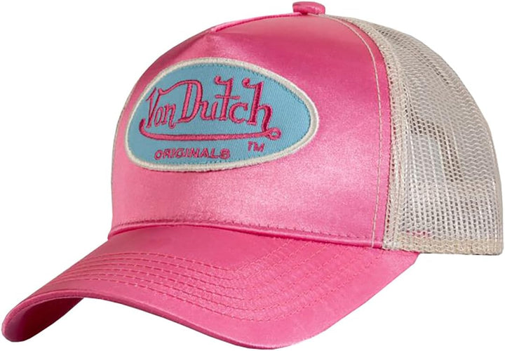 Von Dutch Originals Trucker Cap Cary pink/Sand