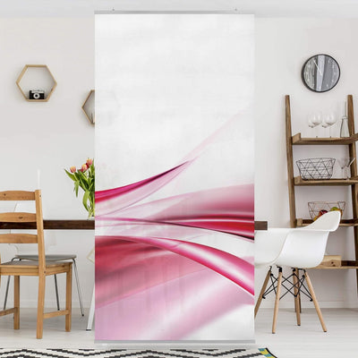 Bilderwelten Raumteiler Pink Dust 250x120cm ohne Halterung 250x120cm without hanger, 250x120cm witho