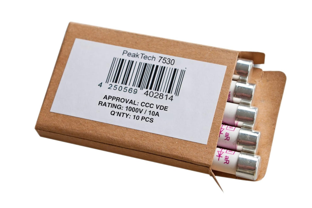 PeakTech P 7530 Set Keramik Feinsicherung, 10 Ma/ 1000 V, 10, 3 x 38 mm, Multimeter, Audio und HIFI,