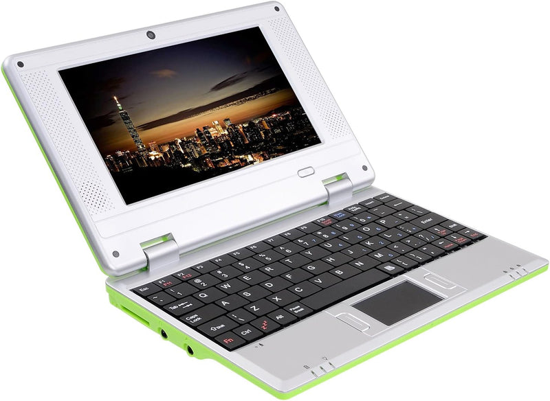 Bigmachine 7 Zoll tragbarer Mini-Computer Laptop PC Netbook für Kinder Android 12 Quad Core 32 GB Wi