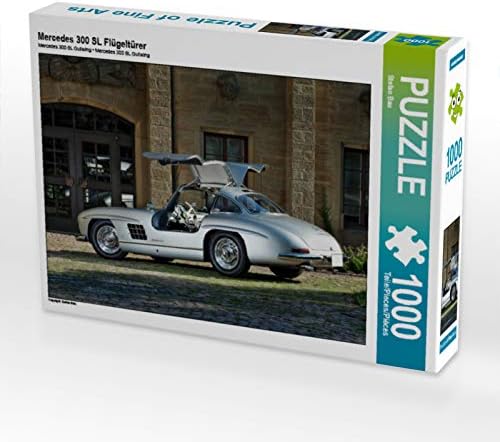 CALVENDO Puzzle Mercedes 300 SL Flügeltürer 1000 Teile Lege-Grösse 64 x 48 cm Foto-Puzzle Bild von S