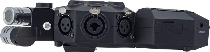 Zoom H8 – 12-Tracker-Aufnahmegerät – 1 x abnehmbares XY-Mikrofon, 4 x XLR-Eingänge und 2 x XLR-Combo
