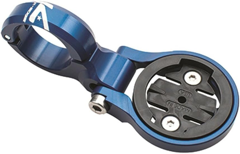 K-Edge Unisex – Erwachsene Garmin Sport TT Mount Halterungen, Blue Anodize, 22,2mm, Blue Anodize