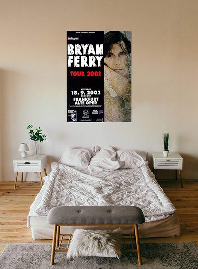 Bryan Ferry - Frantic, Frankfurt 2002 » Konzertplakat/Premium Poster | Live Konzert Veranstaltung |