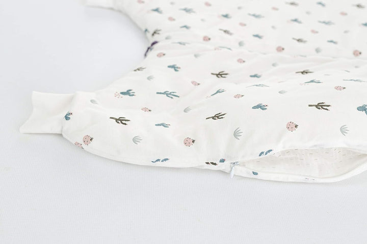 Träumeland LIEBMICH Schlafsack "to Go", Grösse 92, Design Kaktusliebe - mit doppelt regulierbarer Be