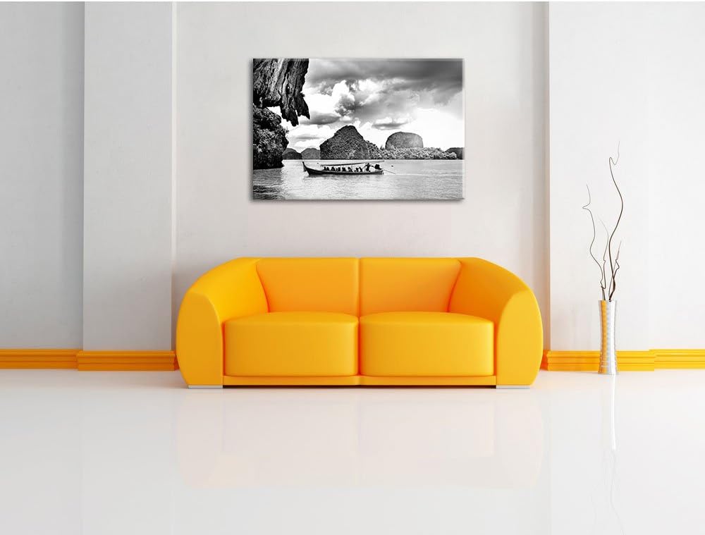 Pixxprint Thailand Phuket Playa Paradisiaca als Leinwandbild/Grösse: 100x70 / Wandbild/Kunstdruck/fe