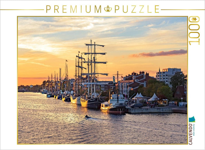 CALVENDO Puzzle Wilhelmshaven Bontekai 1000 Teile Lege-Grösse 64 x 48 cm Foto-Puzzle Bild von Andrea