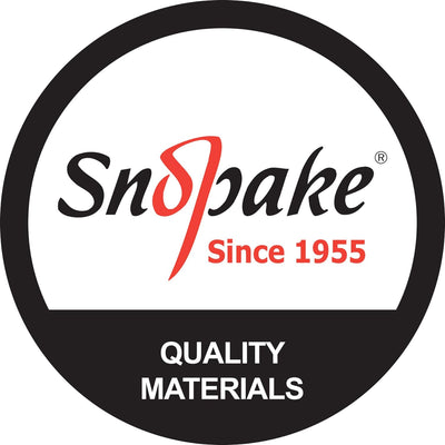 Snopake Original Ringbuch (2-Ring-Mechanik, 15 mm, Format A4) 10 Stück transparent farblos, farblos