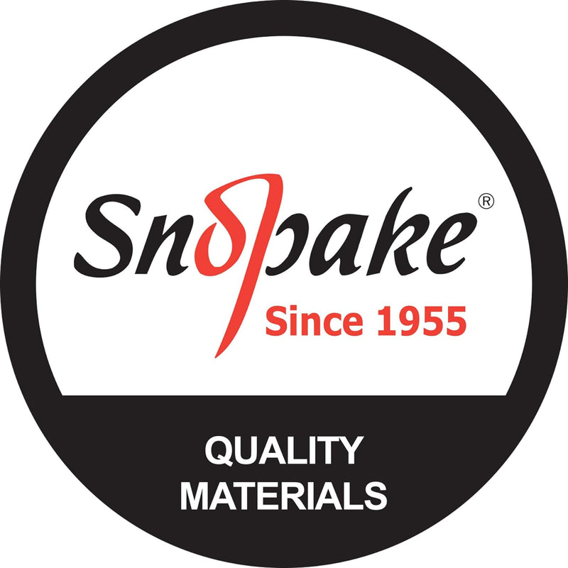 Snopake Original Ringbuch (2-Ring-Mechanik, 15 mm, Format A4) 10 Stück transparent farblos, farblos