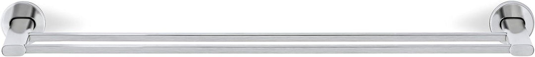 blomus 68922 Areo Doppel-Handtuchstange, edelstahl matt, 58,6 x 5,6 x 15 cm, Matt