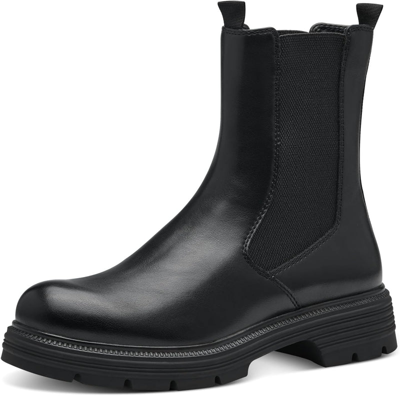 Tamaris Damen Chelsea Boot 1-25437-41 normal 38 EU Schwarz, 38 EU Schwarz