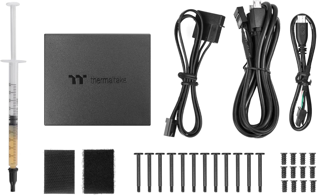 Thermaltake SWAFAN 14 RGB Radiator Fan TT Premium Edition White 3 Pack Weiss 140mm, Weiss 140mm