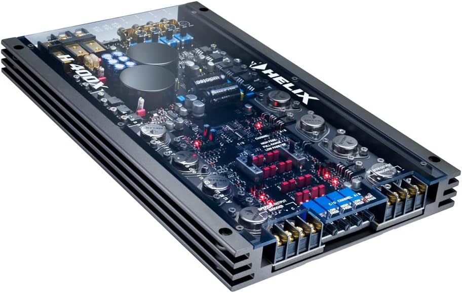 HELIX precision 4-Kanal-Endstufe 4x70/140 Watt H-400X