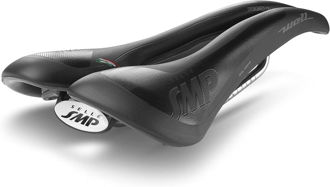 SMP Unisex – Erwachsene Well Gel Sattel, Schwarz, Einheitsgrösse