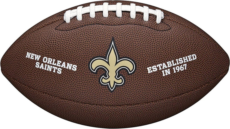 Wilson Sporting Goods NFL Team Logo Composite Fussball New Orleans Saints, New Orleans Saints