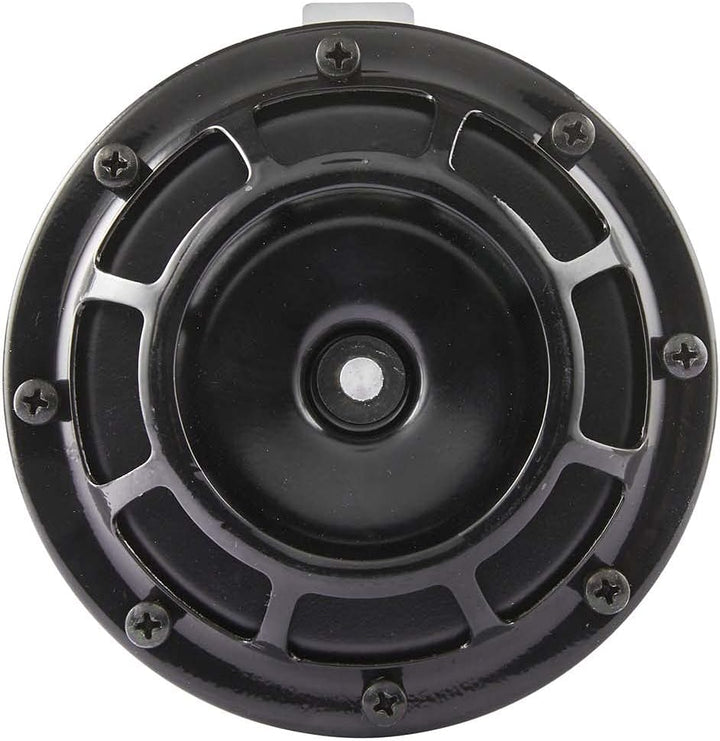 HELLA - Horn - B133 - 12V - 118dB(A) - Frequenzbereich: 375/500Hz - Starkton - Gehäusefarbe: schwarz