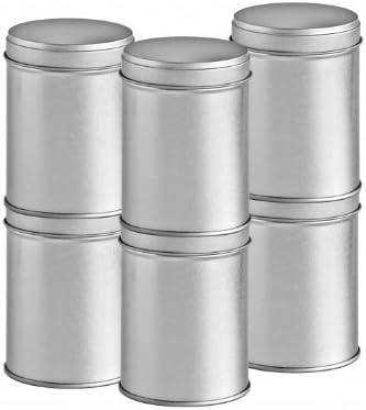 24er Pack grosse Gewürzdosen stapelbar mit extra Aromadeckel inkl. 24 Etiketten + 4 Streueinsätze |
