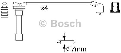 Bosch 0986356793 - Zündleitung - 4er Set