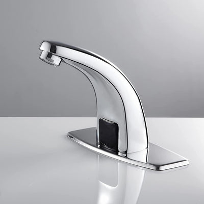 Gangang Berührungsloser Wasserhahn,Hochwertig Infrarot Sensor Kaltwasser Wasserhahn,Automatik Wascht